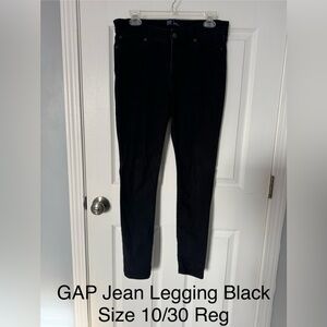 GAP Women's Straight Leg Jeans - Black